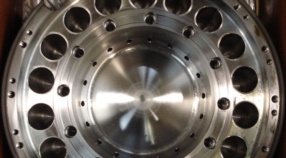 Piston's crown for big marine diesel engines 