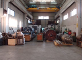 Internal view of the last shed built 
